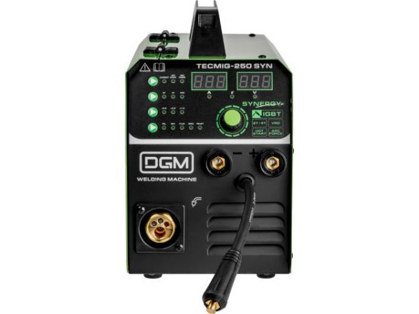 Полуавтомат сварочный DGM TECMIG-250 SYN(220В; MIG/FLUX/MMA/TIG; Синергия; евроразъем; смена полярности)