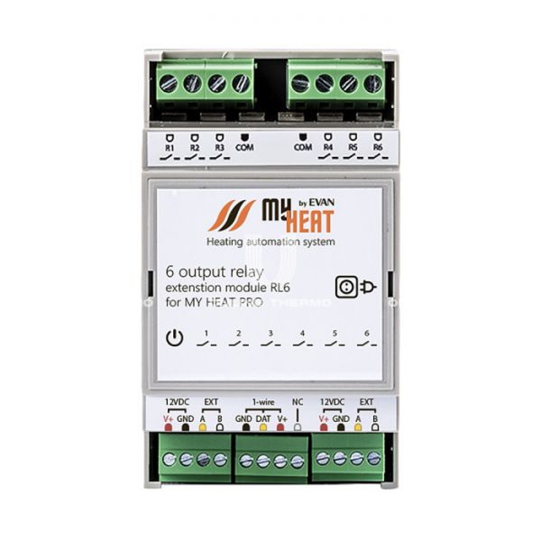 Релейный блок расширения Эван MY HEAT RL6 6291