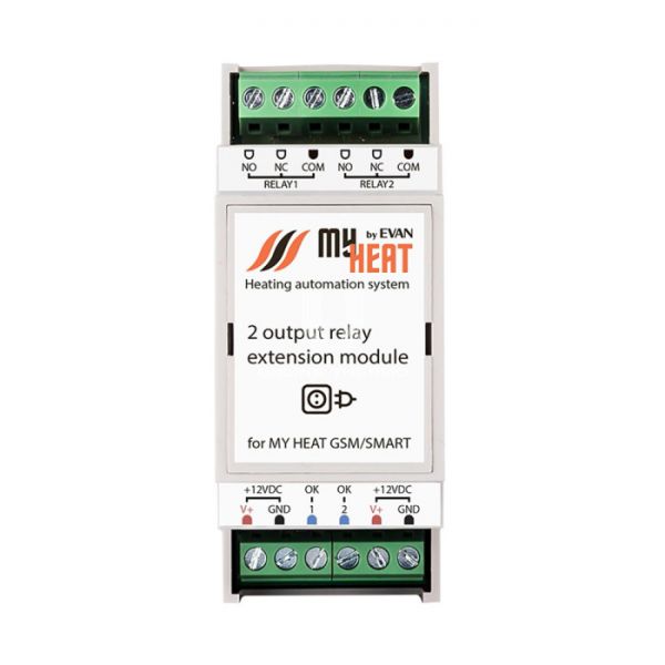 Блок реле на 2 выхода MY HEAT Эван 6295