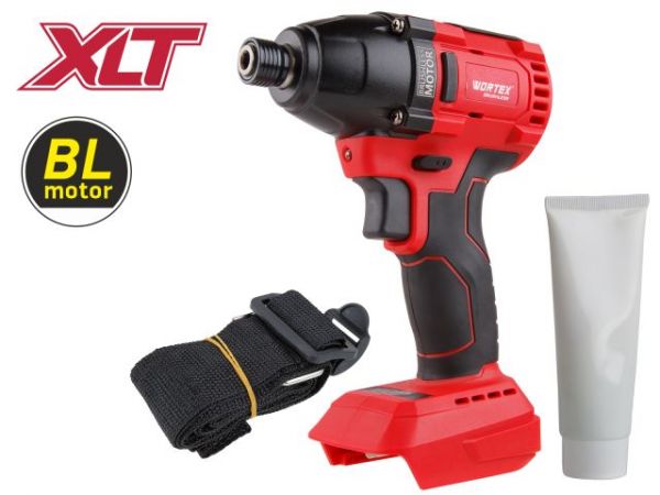 Ударный гайковерт/винтоверт WORTEX CWR 0118 в кор. ALL1 XLT SOLO БЕСЩЕТ., 18 В, 160 Н*м(внутр. шестигр. 1/4 ', вес 1.4 кг)