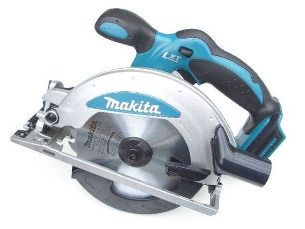 Циркулярная пила MAKITA LXT DSS 610 Z в кор. (18.0 В, БЕЗ АККУМУЛЯТОРА, 165х20 мм, до 57 мм)