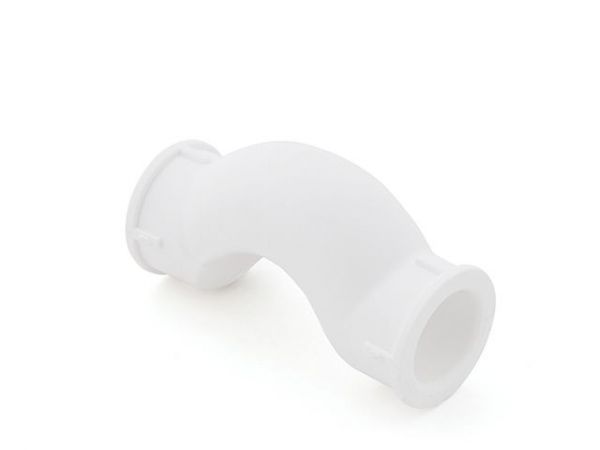 Обвод ПП с муфтой, короткий d25, бел. РТП