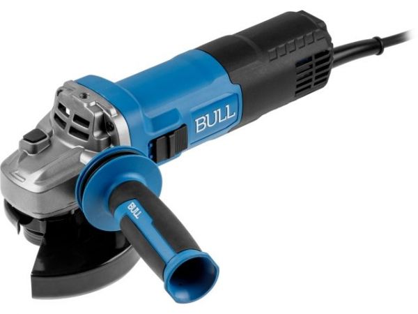 Одноручная углошлифмашина BULL WS 1219 в кор. 125 мм, 1800 Вт, плав. пуск., рег. об, конст. эл. (3000 - 11 000 об/мин, защита от перегрузки, защита от повторного включения, вес 2,75 кг)