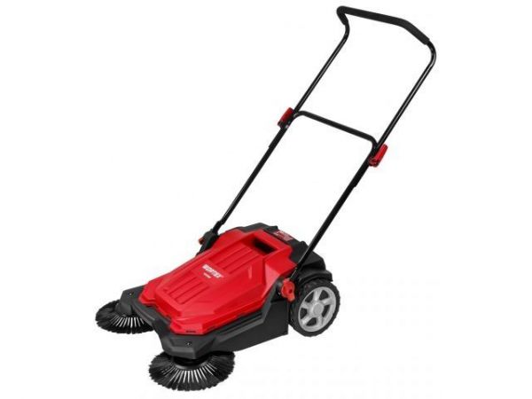 Подметальная машина механическая WORTEX HPS 6518 в кор. шир. 65 см.(Ручной привод, шир.: 65 см, мусоросборник 18 л.)