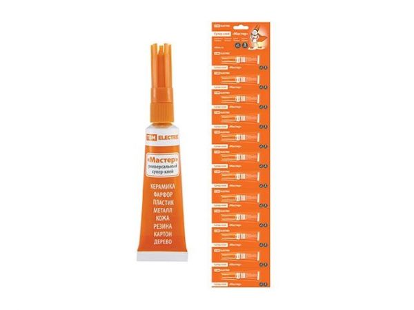 Супер-клей 'Мастер' 3 г/12 шт./блистер TDM(блистер)