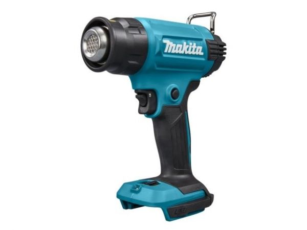 Термовоздуходувка Makita LXT 18В в кейсе(18В, 550 град, 2 скорости,6 режимов, кейс MakPac ,насадки 5.0Ач х1,з/у)