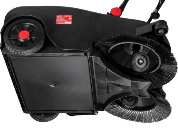 Подметальная машина механическая WORTEX HPS 7550 в кор. шир. 75 см.(Ручной привод, шир.: 75 см, мусоросборник 50 л.)