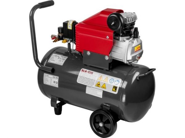 Компрессор ASILAK SLA-526 коаксиальный(260 л/мин, 8 атм, коаксиальный, масляный, ресив. 50 л, 230 В, 1,8 кВт)