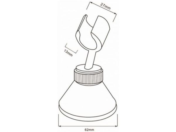 Держатель для душевой лейки AVSSS-054 AV Engineering