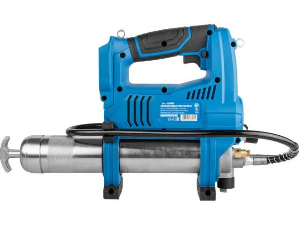 Шприц для смазки BULL CGG 6818 в кор. XLTpro SET 18 В, 690 атм., 255 г/мин, 1х4 А*ч, з/у 4 А(Шланг 76 см)