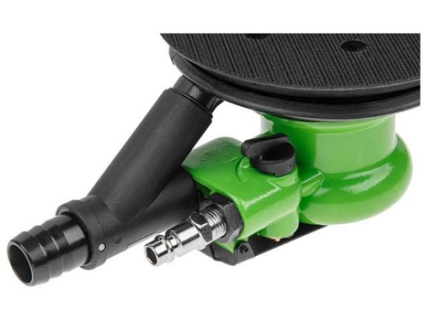 Пневмошлифмашина эксцентриковая ECO ASP12-150V(150 мм / 6'; Эксцентр.: 5 мм; 10 000 об/мин; 180 л/мин; вакуум.пылеотвод)