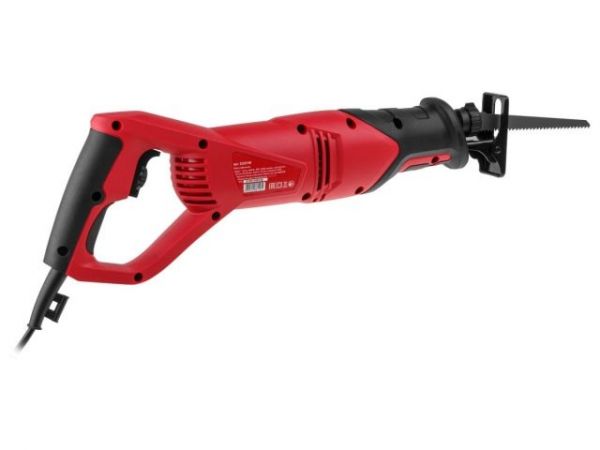 Сабельная пила WORTEX SR 1508-1 E в кор. + 2 пильных полотна 800 Вт, дер. 150 мм, ход 20 мм, рег.об.