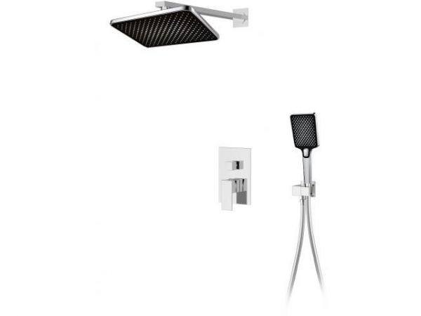 Душевая система (Lt) D35, серия Lily хром, a-five(Встраиваемый, Излива нет, высота 1000 - 1000 мм.)