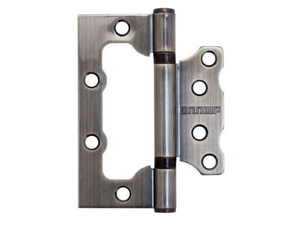 Петля накладная 100х75 2BB AB 2,5мм бронза (2 шт) АЛЛЮР