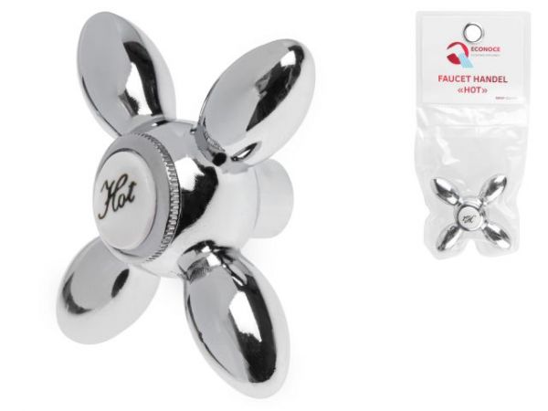 Маховик для вентильного смесителя, серия 9 'HOT'(Маховик 'Горячая вода')