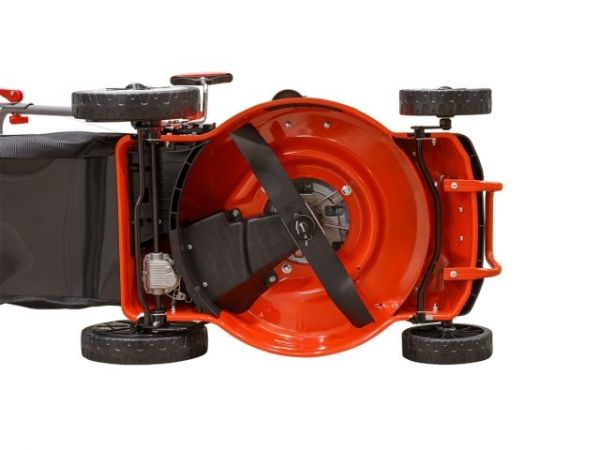 Газонокосилка бензиновая ECO LG-633 самоходная(5.0 л.с., шир. 46 см, самоходная, мульчир., стальн. корпус, травосборник 60 л)