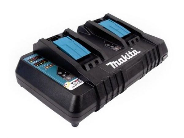 Зарядное устройство MAKITA LXT DC 18 RD(14.4 - 18.0 В, 9.0 А, быстрая зарядка, 2 гнезда)