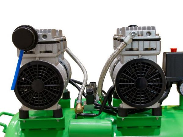 Компрессор ECO AE-50-OF1 безмасляный(280 л/мин, 8 атм, коаксиальный, безмасляный, ресив. 50 л, 220 В, 1,6 кВт)