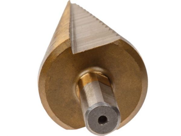 Сверло по металлу ступенчатое 4-32 мм HSS TIN ВОЛАТ(прямой профиль)