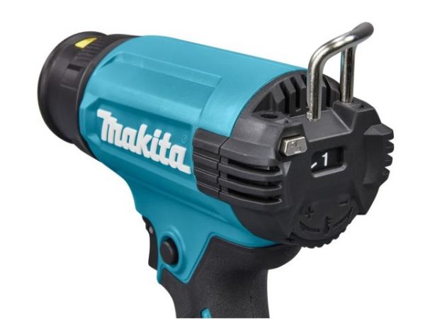 Аккум. термовоздуходувка MAKITA LXT DHG 181 ZK в кейсе + набор сопл(10 Вт, 2 скор., 150-550 °С, ступенч. рег.)