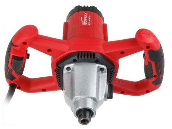 Миксер строительный WORTEX MX 1416 D(1600 Вт, 2 скор., зажим резьба M14, насадка для смешивания 140 мм,)