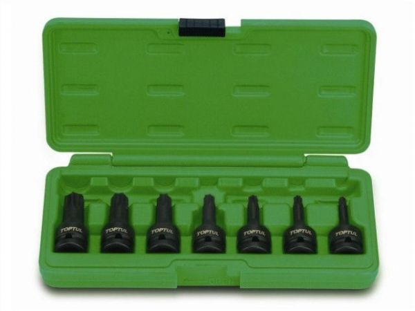 Набор бит TORX под головку 1/2' ударных 7пр. TOPTUL