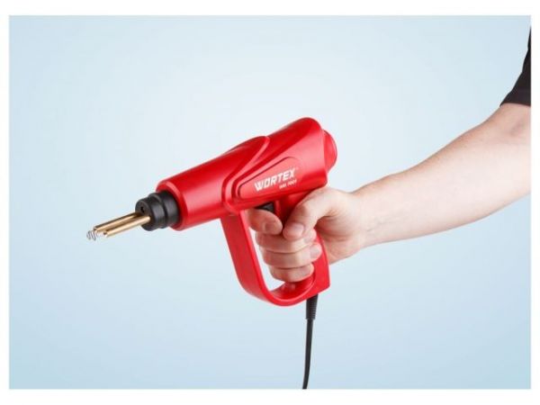 Пистолет для пайки пластика WORTEX WG 7001 в чем. 70 Вт, 300 С, 500 г(70 Вт, 300 С, 500 г, ремонт всех видов пластика)