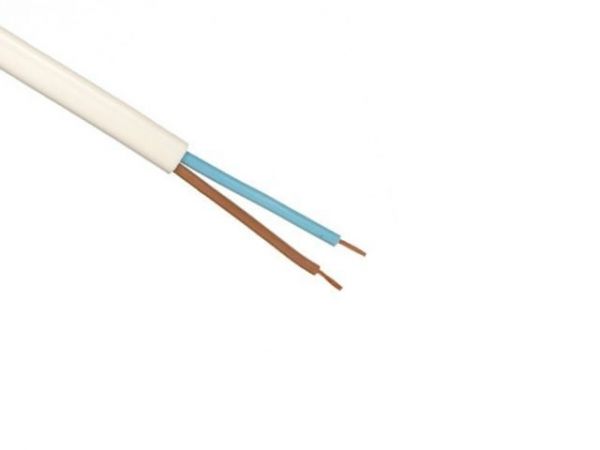 Провод ШВВП-с 2х0,5 (бухта 200м) Б Щучинский завод Автопровод(белый)