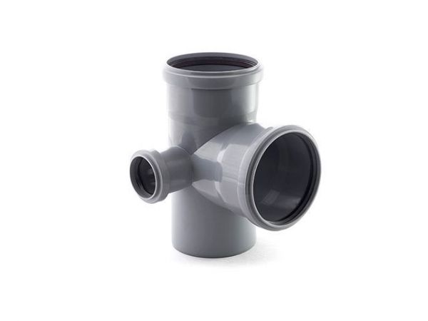 Крестовина двухпл. ВК 110/110/50х87 левая РТП(Для внутренней канализации)