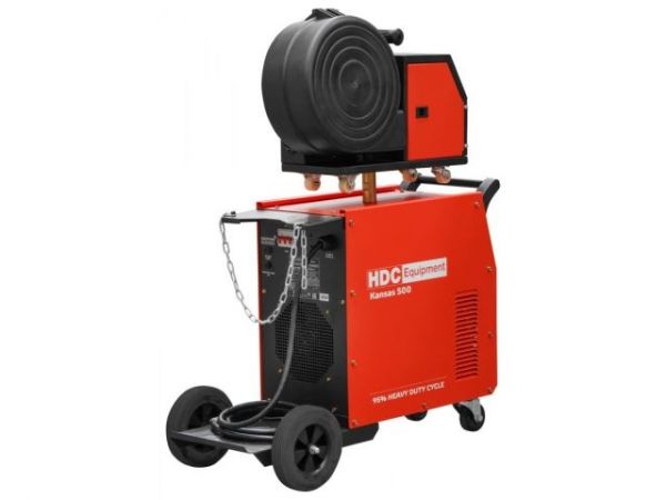 Полуавтомат сварочный HDC Kansas 500(380В, MIG/FLUX/MMA, евроразъем, синергетич. режим)