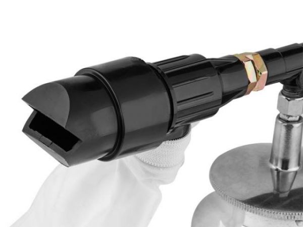 Пистолет пескоструйный с баком ASB-06S ECO(Рабочее давление: 3-4 бар; 360 л/мин; Резервуар: 850 мл;)