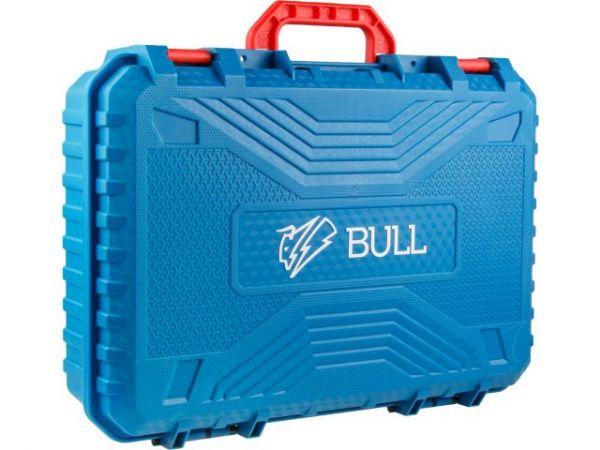 Дрель-шуруповерт BULL SR 1805 в чем. XLTpro, 2х4 А*ч, БЕСЩЕТ., 18 В, 120 Н*м, БЗП(мет.) 13 мм(Доп. функции: Ударное сверление, 'AntiKickback', режим 'TURBO')