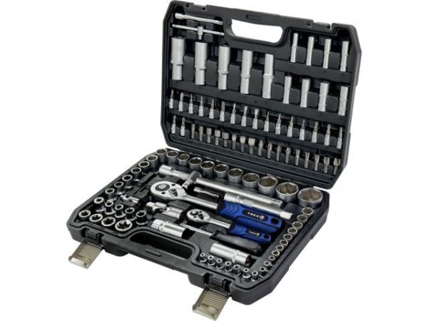 Набор головок и бит 108пр. TREK(1/4', 1/2', 6 граней)