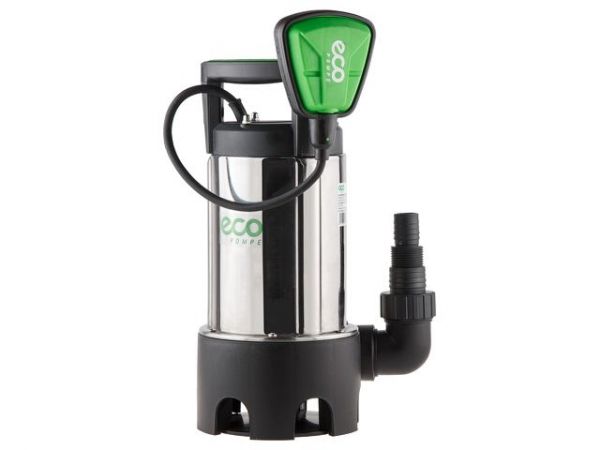 Насос погружной для загрязненной воды, нерж. ECO DI-903, 900Вт(900 Вт, 14500 л/ч, 9 м)