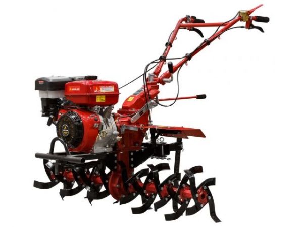 Культиватор бензиновый ASILAK SL-186L колеса 6.50-12(18 л.с., 4 скорости вперёд - ПОНИЖЕННАЯ СКОРОСТЬ, шир. 135 см,  колеса 6.50-12, без ВОМ, передач 4+1)