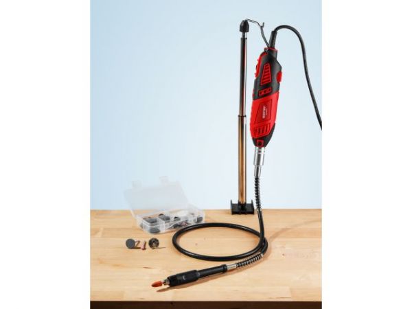 Гравер электрический WORTEX MG 3219 E в чем. +аксессуары 185 вт, 8000-35000 об/мин, цанга 2.4/3.2 мм(в чем.+ 39 аксесс., гибкий вал, держатель, быстрозажимной патрон)