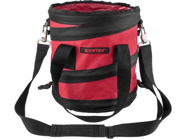 Сумка для инструмента WORTEX WB 2728 оксфорд, 280x270х270 мм, вес до 13 кг(1 общий отсек)
