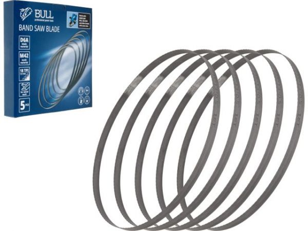 Ленточное пильное полотно 835х13мм 5шт BULL в кор. (D6A, M42)