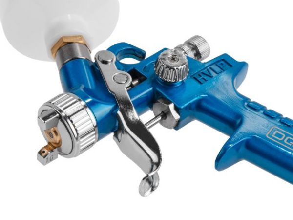 Краскораспылитель DGM Air Gun 210(HVLP, сопло ф 1.0 мм, верх. бак 150 мл)