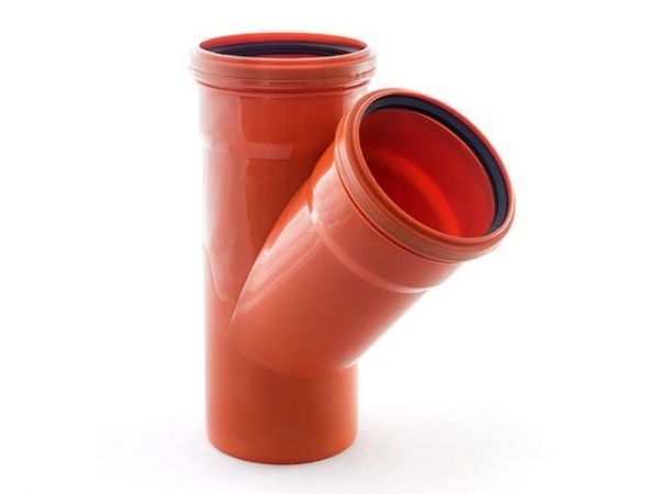 Тройник НК 110/110х45 РТП(Для наружной канализации)