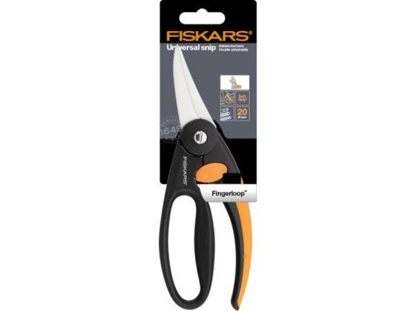 Ножницы универсальные Fingerloop с петлёй для пальцев FISKARS