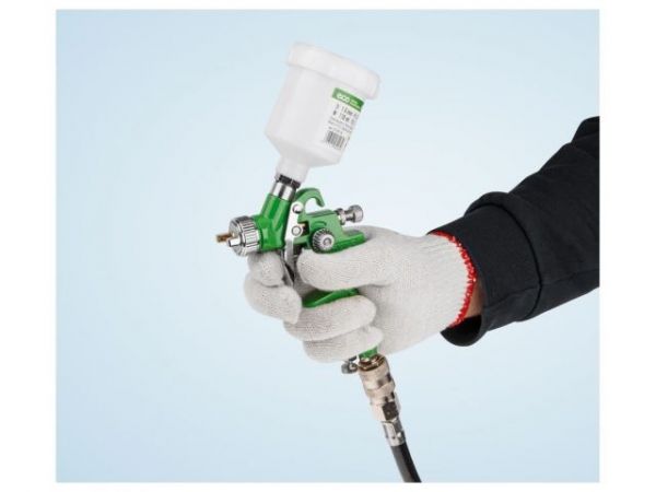 Краскораспылитель ECO SG-2000 (сопло ф 1.0 мм)(HVLP, сопло ф 1.0 мм, верх. бак 110 мл)
