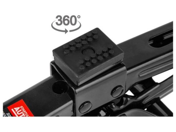 Домкрат механический (ромб) 2т 105-420мм STARTUL AUTO (ST8021-02)(винтовой, h min 105мм, h max 420мм)