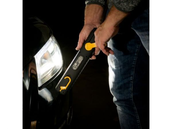 Фонарь-переноска аккумуляторный 300Лм, Brennenstuhl HL 300 AD(с ручной зарядкой (динамо), магнитом, крючком, USB)