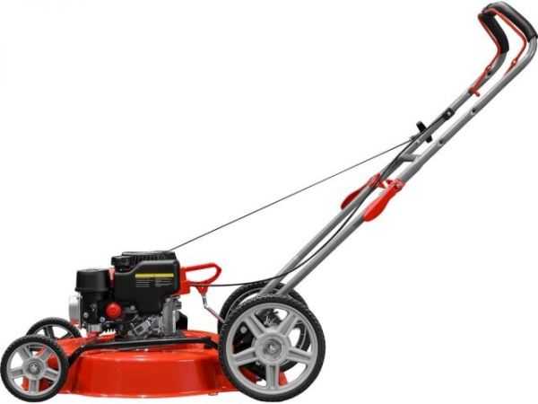 Газонокосилка бензиновая ECO LG-810(4.0 л.с., шир. 51 см, ручной привод, мульчир., стальн.корпус, без травосборника)