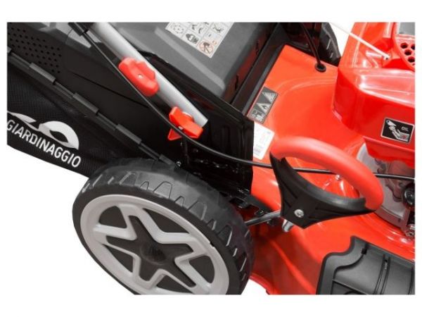 Газонокосилка бензиновая ECO LG-735 самоходная(6.0 л.с., шир. 51 см, самоходная, авт.заслонка, мульчир., стальн. корпус, травосборник 70 л)