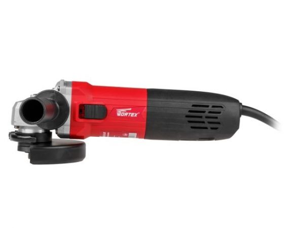 Одноручная углошлифмашина WORTEX AG 1213-3 E в кор. 1300 Вт, 125 мм, 2000-11000 об/мин(рег. об., пылезащита двигателя и подшипника)