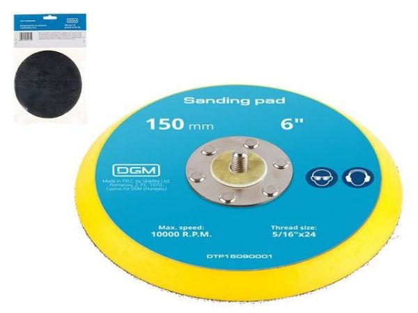 Тарелка на липучке 150 мм., 6' DGM(d = 150 мм. (6'))