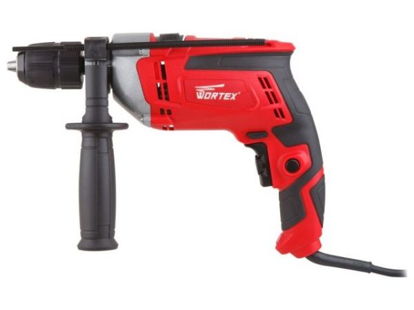 Дрель ударная WORTEX DS 1611 в кор. 950 Вт, 1 скор, 30 мм в дер., быстрозажимной патрон 13 мм(0-3000 об.мин)