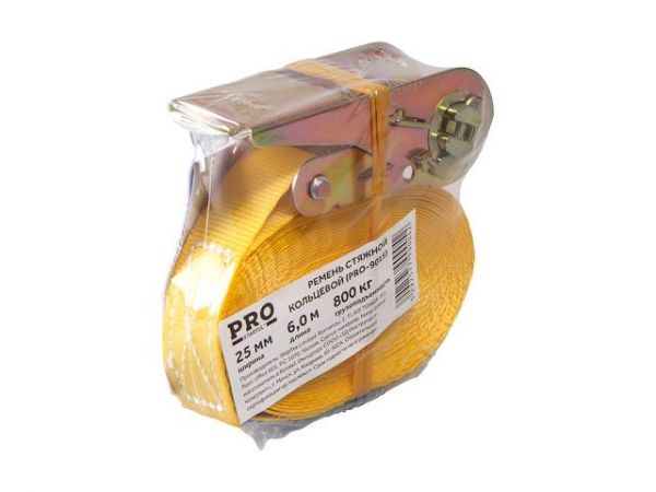 Ремень стяжной кольцевой 0,8т, 6м PRO STARTUL(багажный)